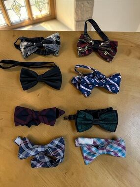 Kids Adjustable Bow Ties - Assorted Colors